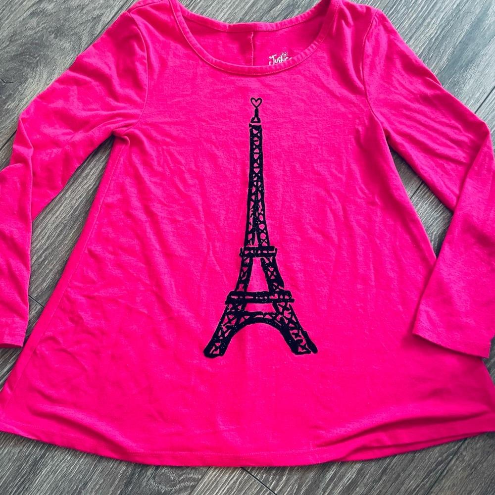 Size 6 justice top